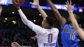 Westbrook brilla tras ser seleccionado al Juego de Estrellas