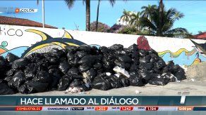 Huelga de trabajadores de aseo en Colón provoca acumulación de basura en la ciudad