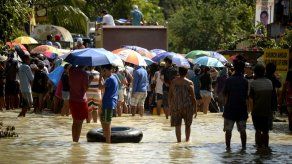 Las inundaciones desgracian la Navidad en Filipinas