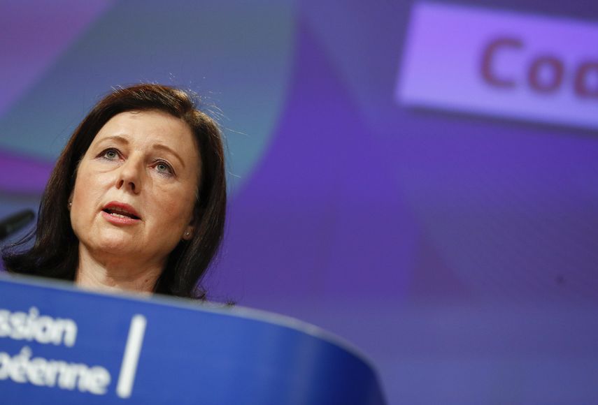 La vicepresidenta de la Comisión Ejecutiva de la Unión Europea