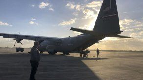 A bordo del séptimo avión de ayuda de EEUU para Venezuela