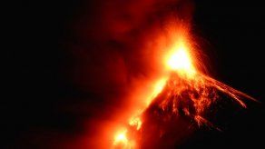Volcán guatemalteco de Fuego