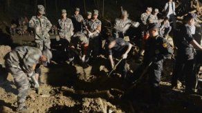 Quince muertos tras un corrimiento de tierras en el suroeste de China