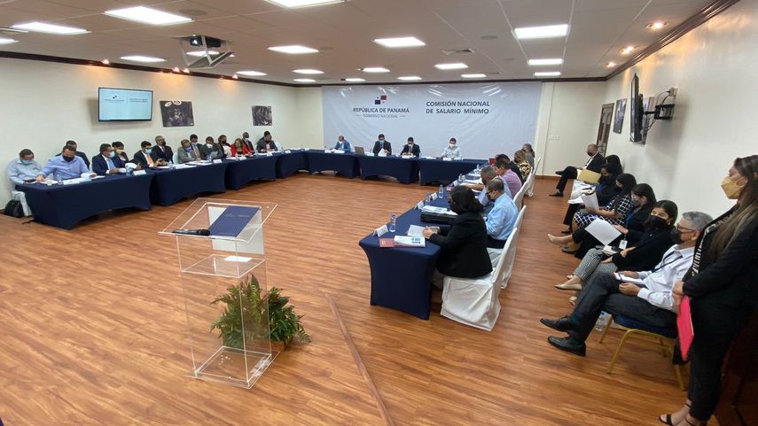 Reunión de la Comisión Nacional de Salario Mínimo.