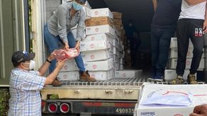 Entregas de Jamones por el IMA