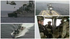 Simulaciones en un ejercicio de las fuerzas navales de América