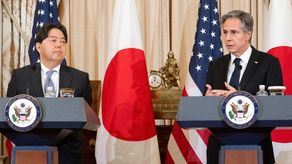 El ministro de Relaciones Exteriores, Yoshimasa Hayashi, afirmó que Estados Unidos y Japón tienen juntos la visión de una alianza modernizada para adquirir la postura que nos permita ganar en la nueva era de la competencia estratégica.