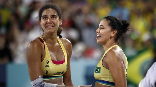Ana Patricia y Duda logran el segundo oro femenino de voley playa para Brasil. EFE