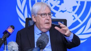 El coordinador de ayuda de emergencia de la ONU, Martin Griffiths.