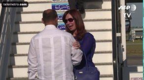 Presidenta argentina llega a Cuba; verá al papa