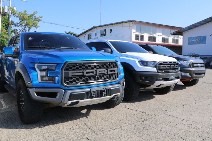 Operación Alpes incauta 22 autos de red de narcotráfico