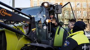 Un manifestante señaló que esta acción se inspiraba en la movilización en Canadá.