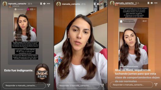 Manuela Camacho en Instagram