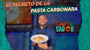 Prepara pasta carbonara con el chef Sergio Landero.