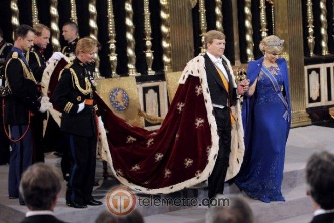 Guillermo-Alejandro y Maxina, Reyes de Holanda