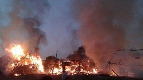 Reportan incendio en la Comarca Guna de Madungandi