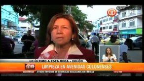 Más de 800 tons. de basura recolectaron en Colón tras disturbios