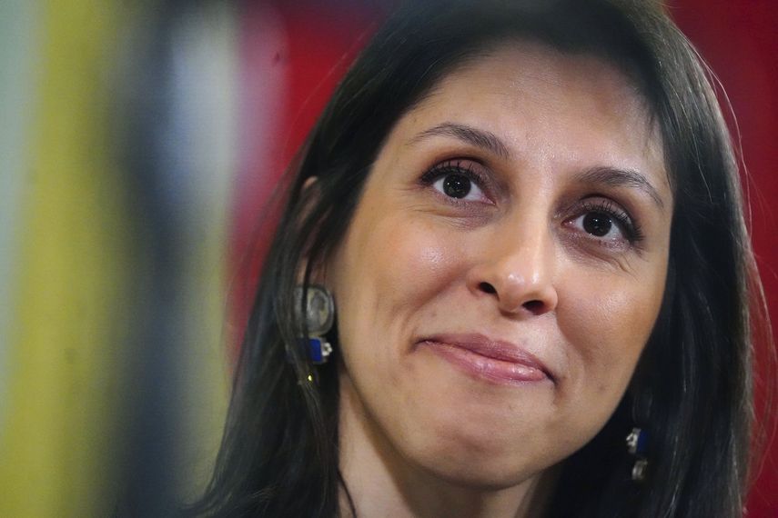 Nazanin Zaghari-Ratcliffe tenía 6 años detenida en Irán.