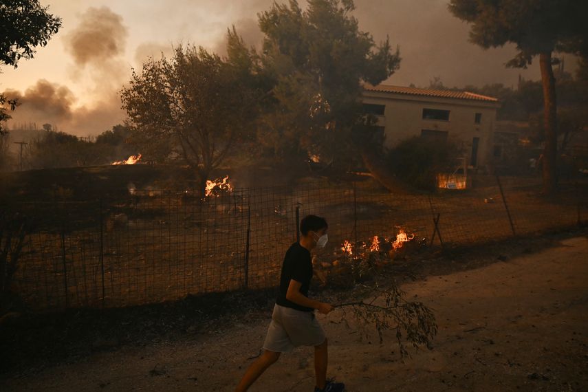 Sur de Europa bajo fuego.