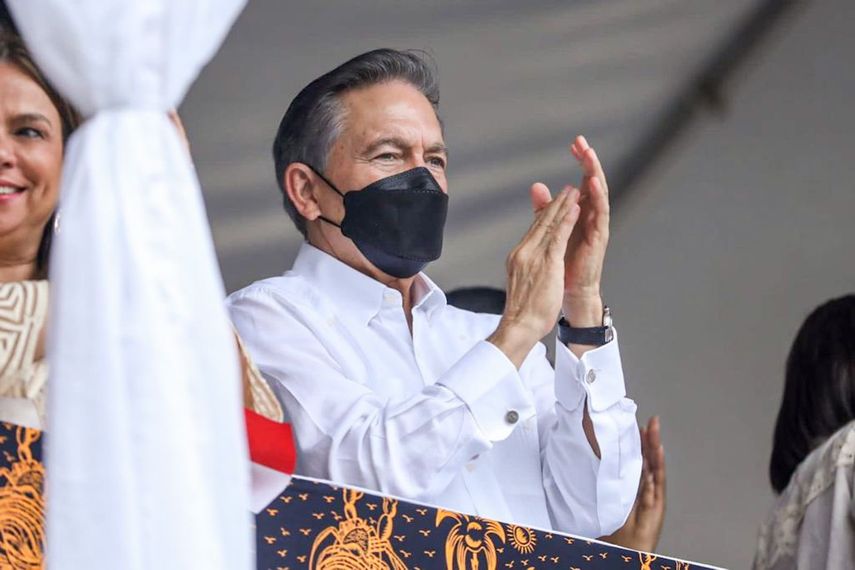 El presidente de la República de Panamá