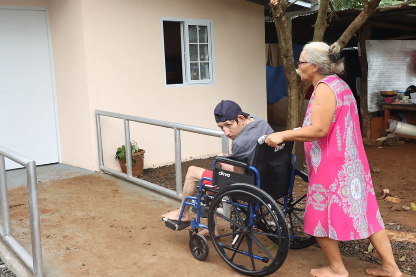 La vivienda beneficia a Doris Sánchez y a su familia.
