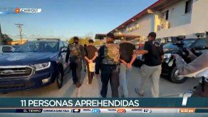 11 aprehendidos por estafa en Operación Farsa 2