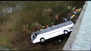 Heridos del accidente del autobús ruso en Bélgica siguen en estado grave