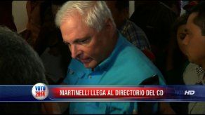 Martinelli asiste a Directorio Nacional CD