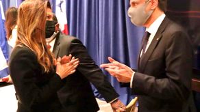 Erika Mouynes, canciller de Panamá y Antony Blinke, secretario de Estado de Estados Unidos.