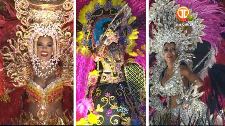 Espectacular noche de fantasía en Las Tablas el lunes de Carnaval