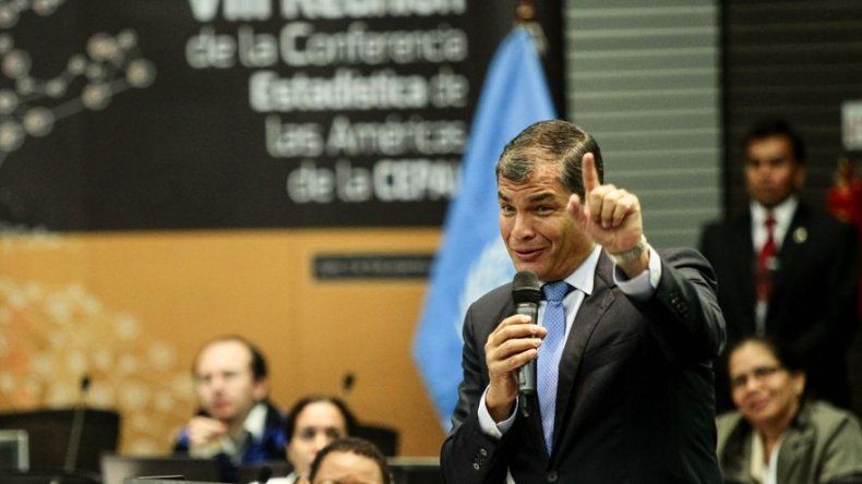 Expresidente Correa cree que Glas es un estorbo en el Gobierno de Moreno
