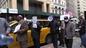 Taxistas de Nueva York entran en huelga de hambre