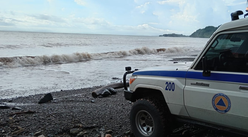 ¡Atención! SINAPROC anuncia fuertes oleajes en el Pacífico.