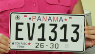 Eslogan Con paso firme en placas vehiculares Eslogan Con paso firme en placas vehiculares
