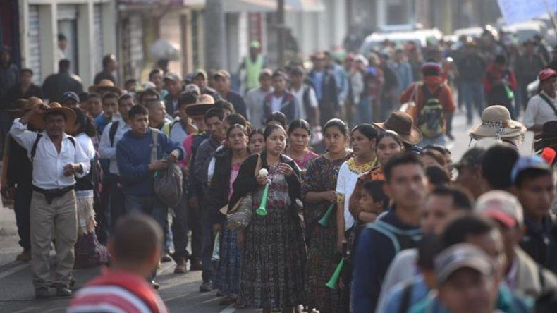 Indígenas guatemaltecos exigen subsidio a la energía y reforma judicial