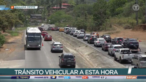 Semana Santa: Tráfico hacia la ciudad de Panamá&nbsp;