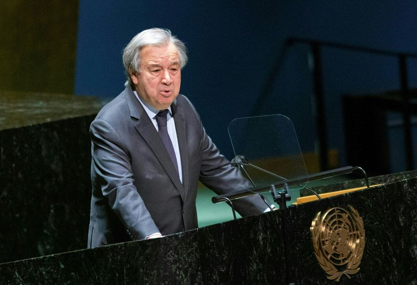 El secretario general de la ONU