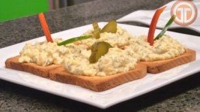 Ensalada de huevo con jalapeños