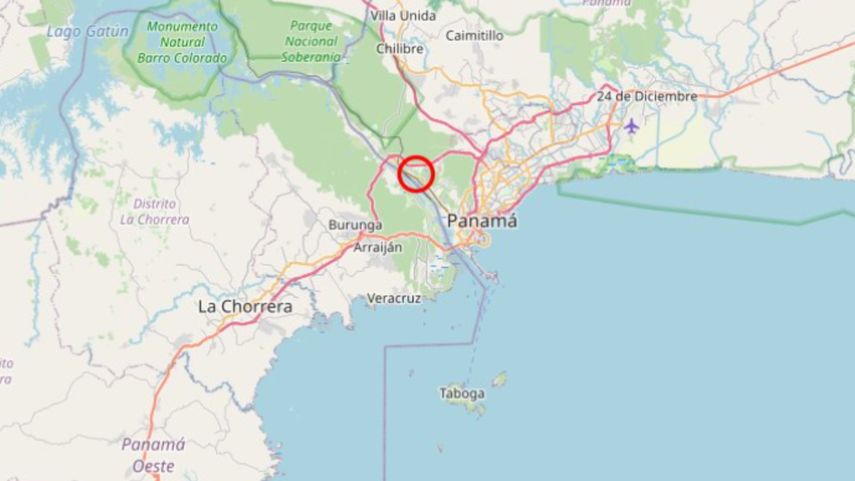 Sismo de magnitud 3.5 se registra en Arraiján.