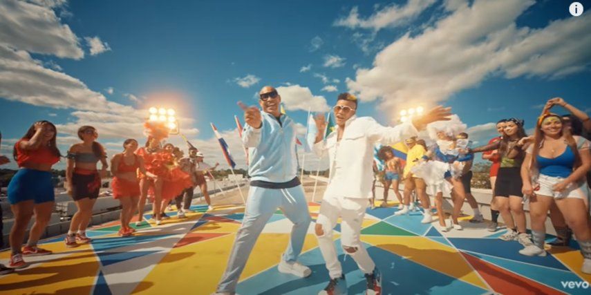 La Gozadera es la canción oficial de la Copa América 2021.