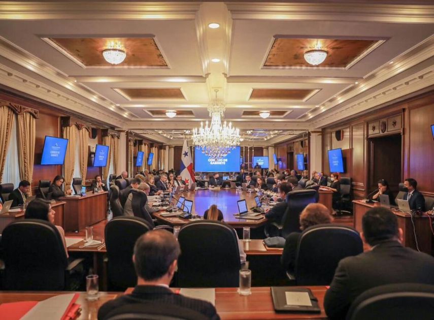 Vista del Consejo de Gabinete.