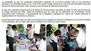 TE reitera que inscripción de panameños en el extranjero es hasta abril