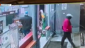 Robo en restaurante de David.