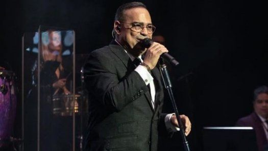 El cantante Gilberto Santa Rosa.