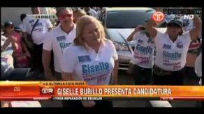 Burillo se postula oficialmente para pre candidata presidencial del CD