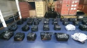 1,439 paquetes de droga.