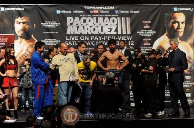 Los cuatro encuentros de Pacquiao y Márquez