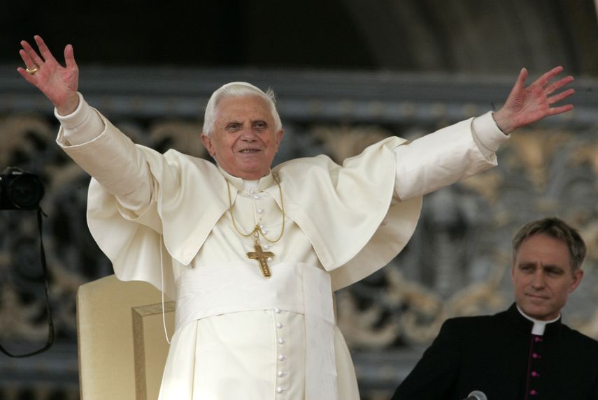 Papa emérito Benedicto XVI.