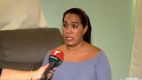 Mireilyis López, madre de la menor que fue víctima de un intento de privación de libertad en Tocumen.