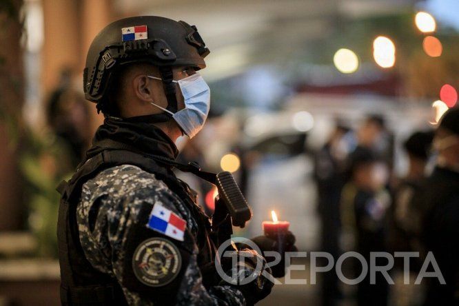 Celebración del Día del Policía Panameño tuvo una mezcla particular de sentimientos